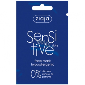 Ziaja Sensitive Skin hypoalergénna pleťová maska 7 ml