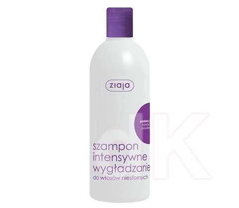 Ziaja Proteíny hodvábu šampón pre intenzívne vyhladenie vlasov 400ml