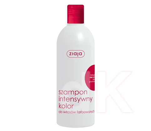 Ziaja Ricinový olej šampón pre intenzívnu farbu vlasov 400ml